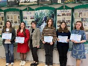 Награждение призеров по литературе в ФРФНК РГУ имени С. А. Есенина (г. Рязань)